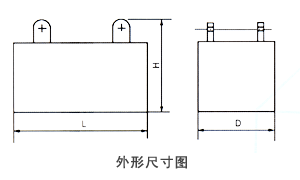 悬挂式永磁除铁器外形尺寸图